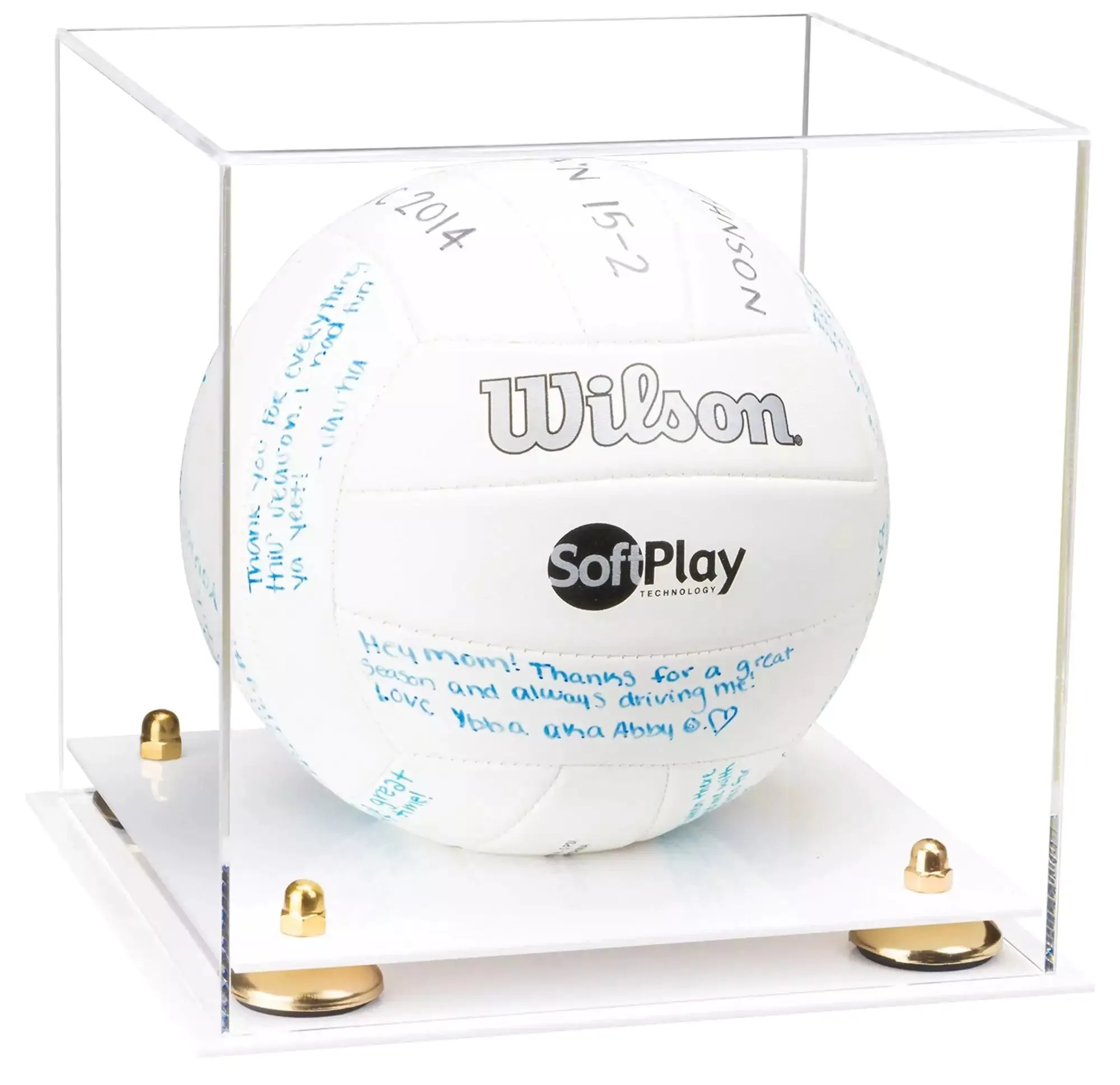 Acrylic Volleyball Display Case - Clear(A027/B02)