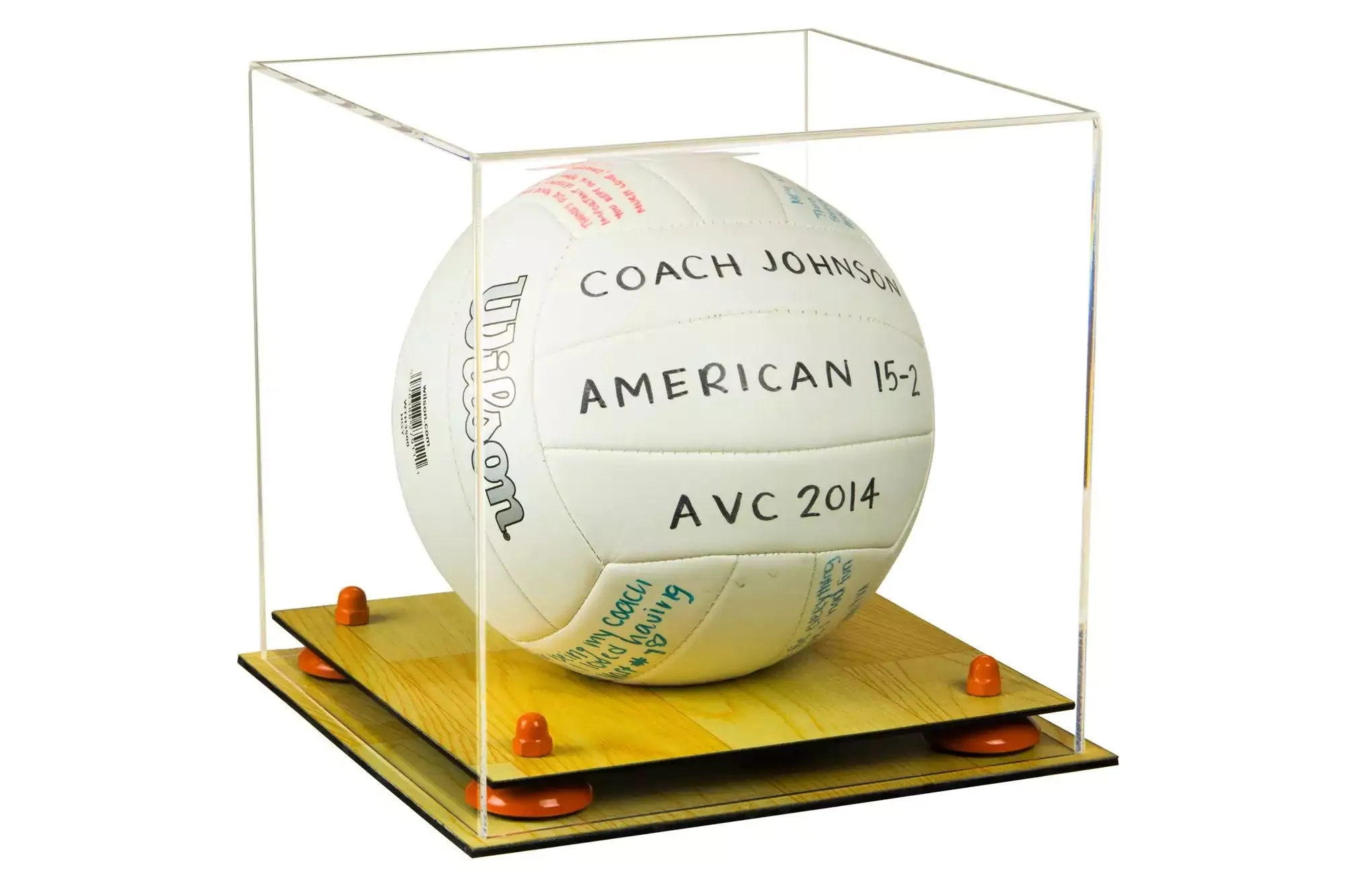 Acrylic Volleyball Display Case - Clear(A027/B02)