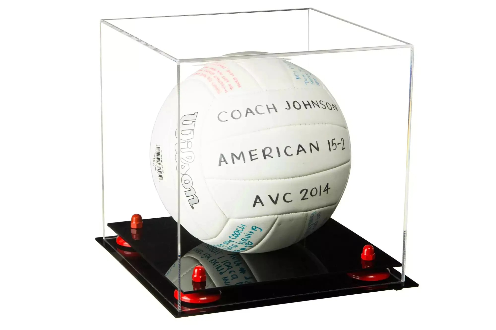 Acrylic Volleyball Display Case - Clear(A027/B02)