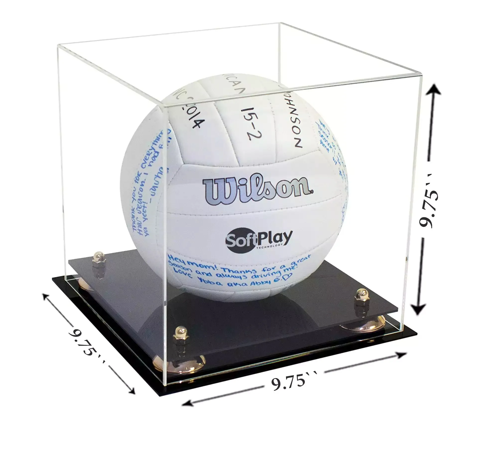 Acrylic Volleyball Display Case - Clear(A027/B02)