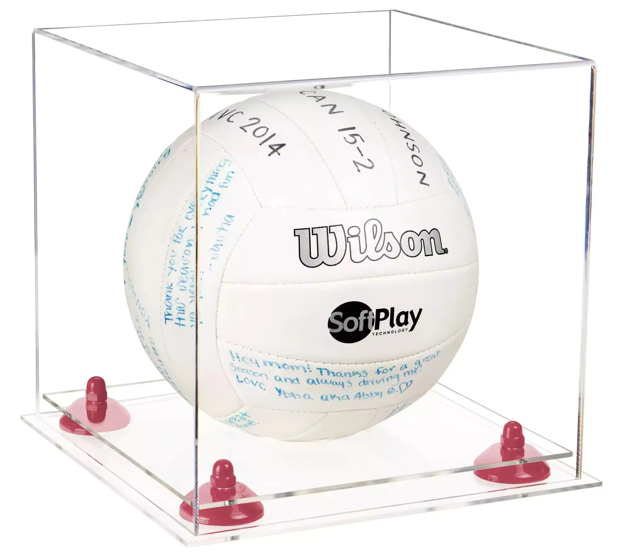 Acrylic Volleyball Display Case - Clear(A027/B02)