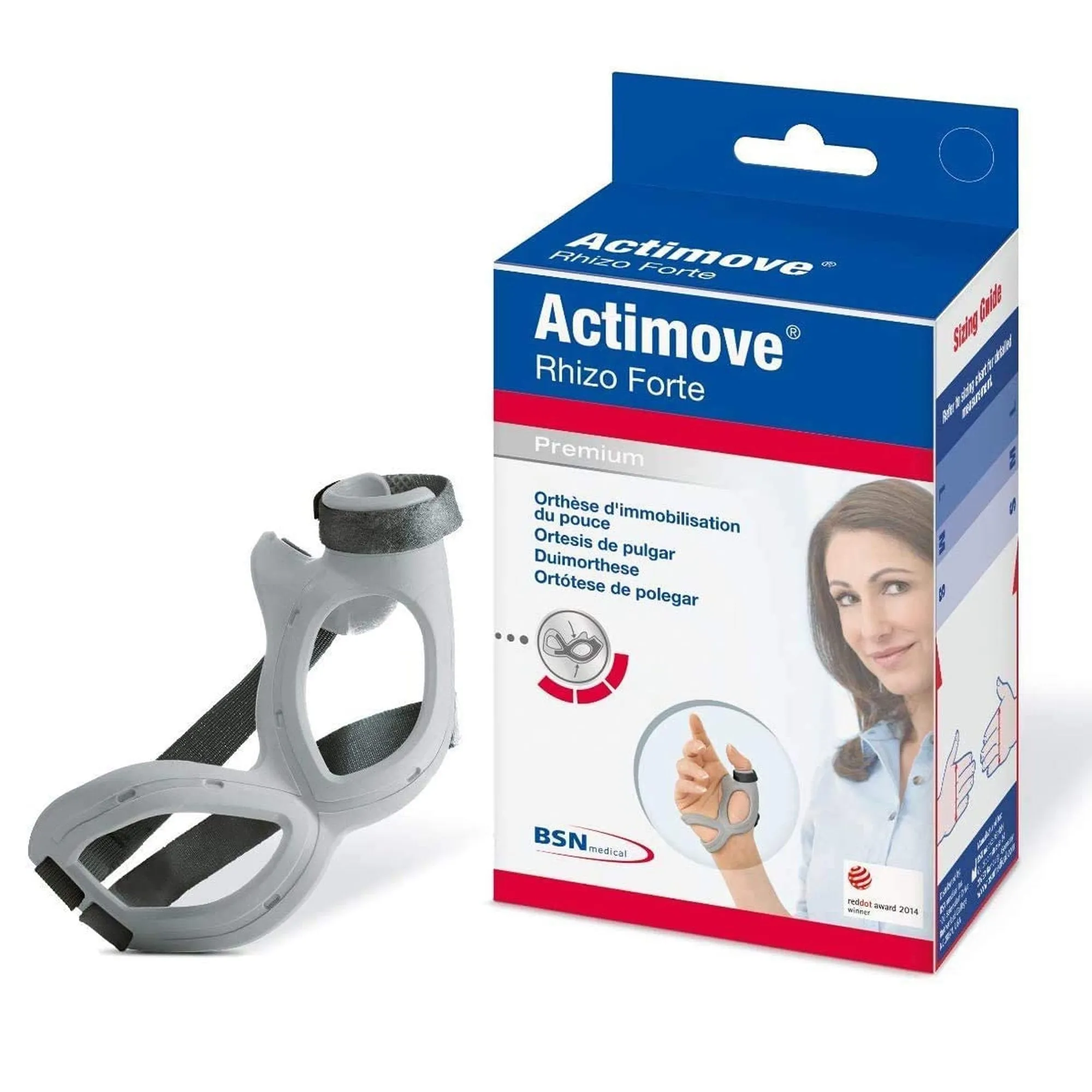 Actimove® Rhizo Forte Left Thumb Support, Small, 1 Each