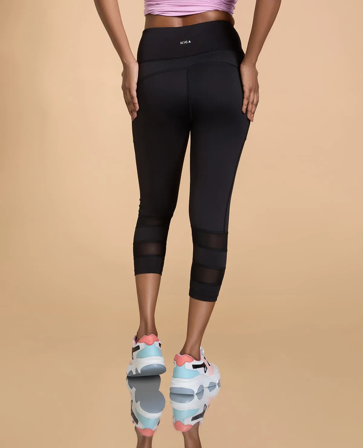 Active Mesh 7/8th Sports Leggings