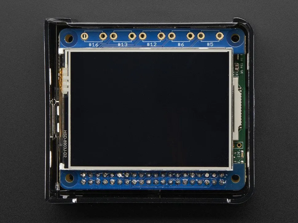 Adafruit PiTFT 2.4" HAT Mini Kit - 320x240 TFT Touchscreen