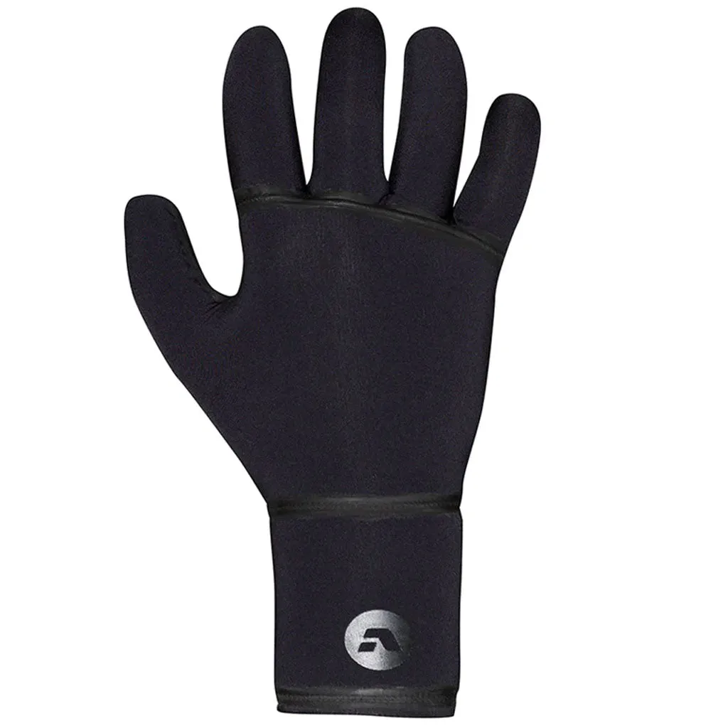 Adelio 3mm GBS 5 Finger Glove - Black