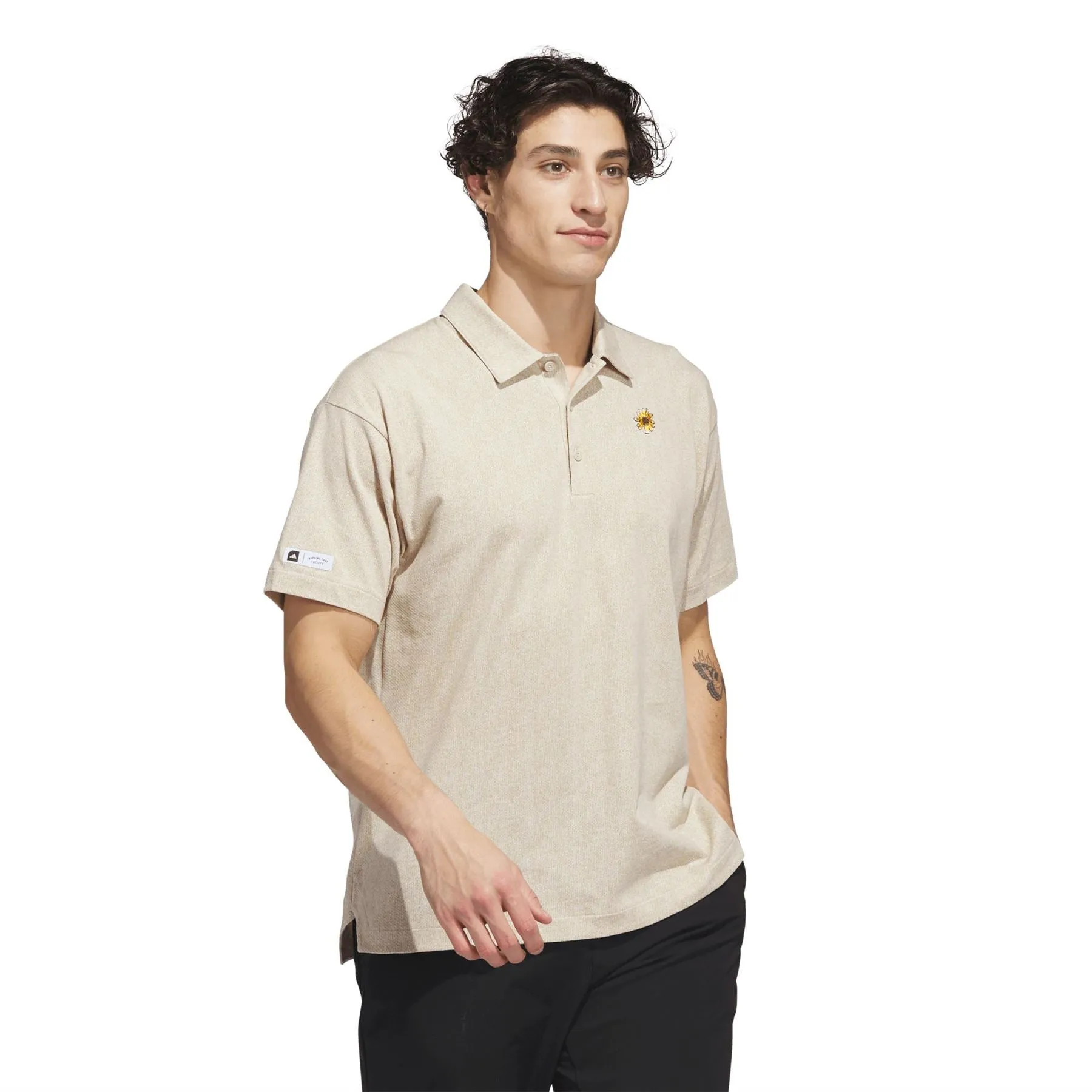 Adicross Burning Cart Society Polo Clear Brown - SS23