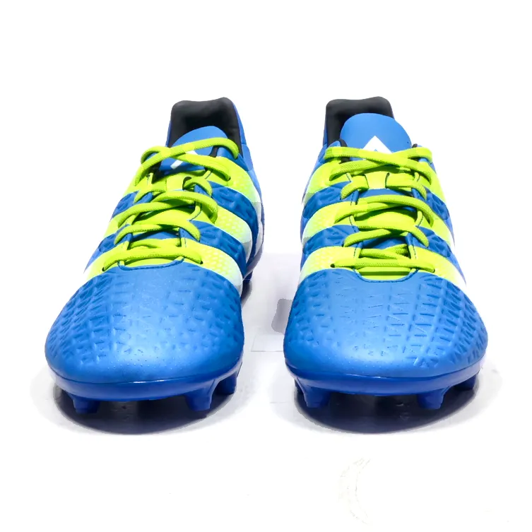 Adidas Ace Fg/Ag Sport Shoes Fabric Blue Colour For Men