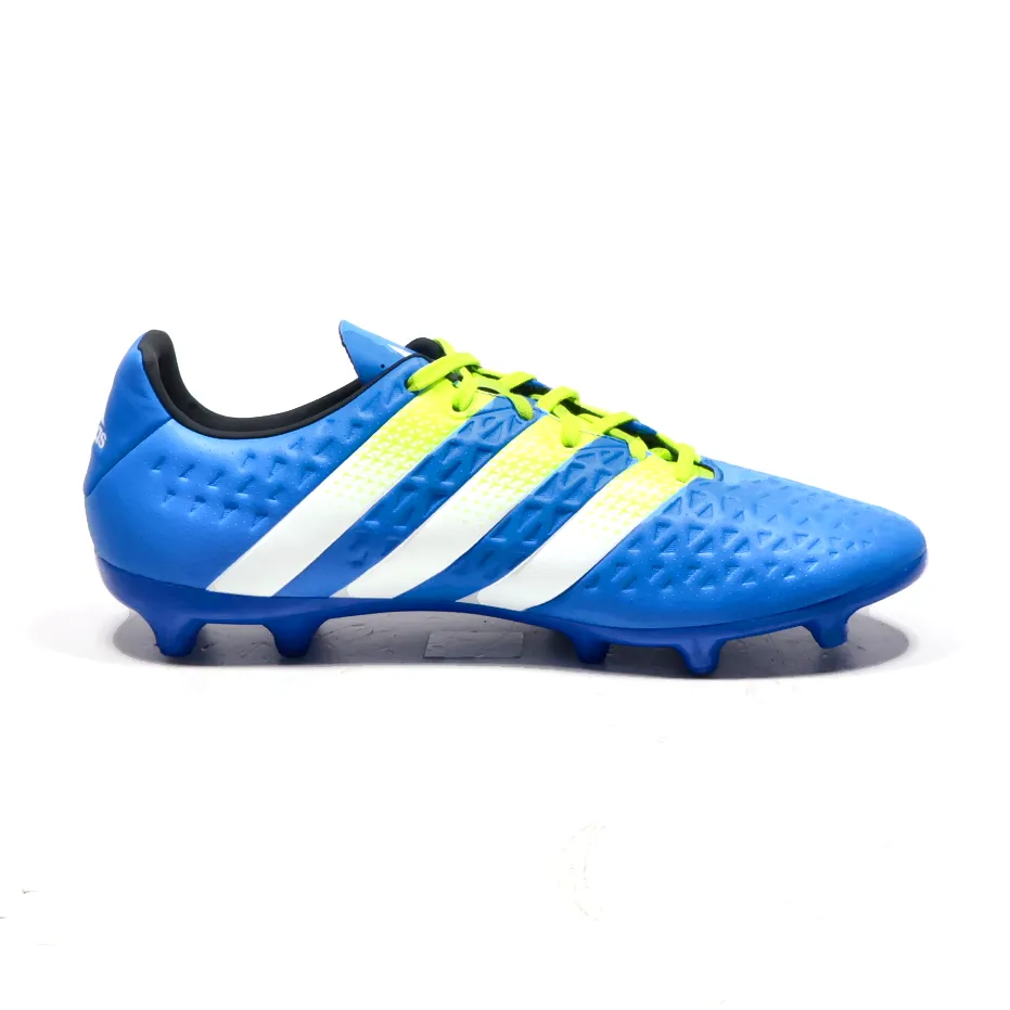 Adidas Ace Fg/Ag Sport Shoes Fabric Blue Colour For Men