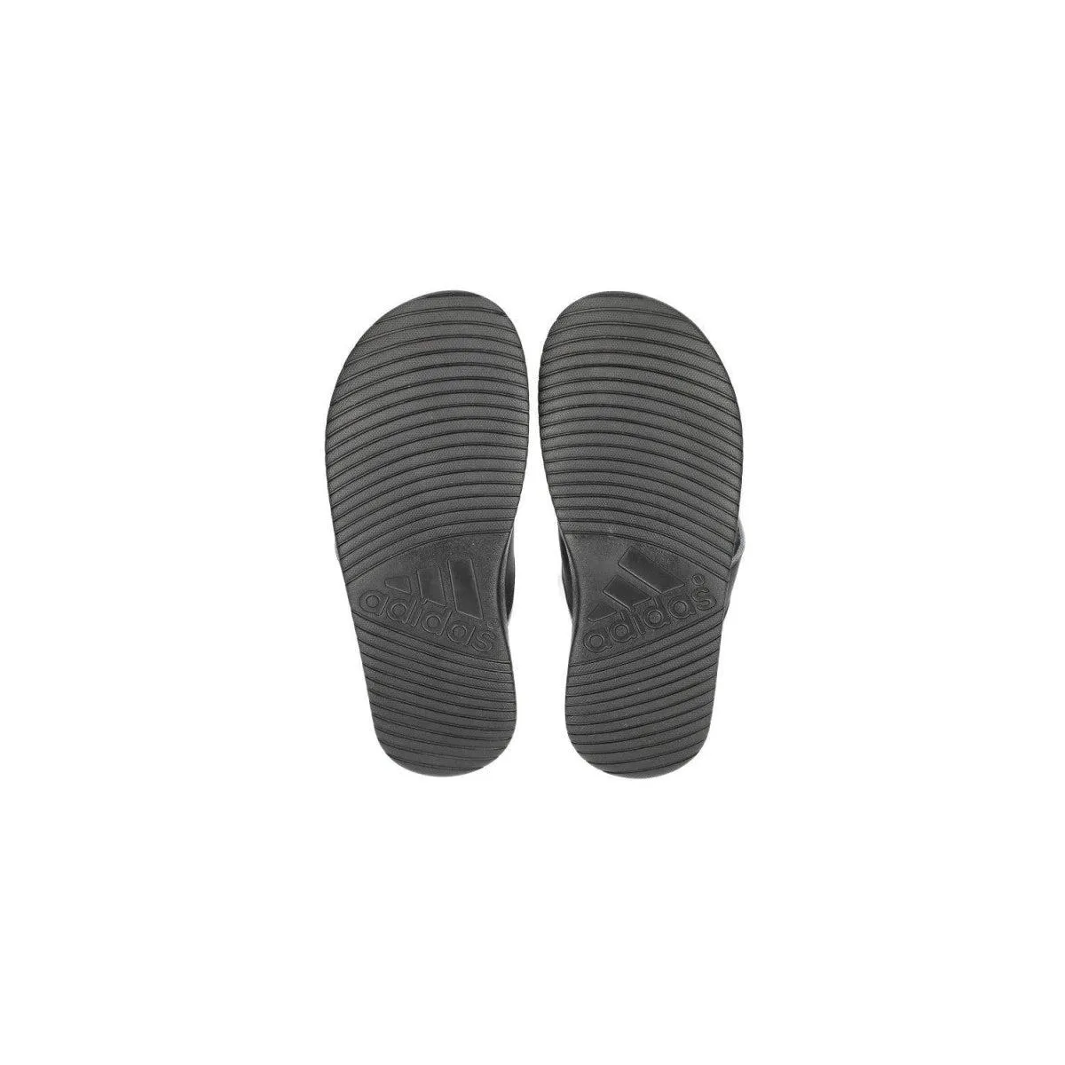 Adidas Adissage Flip Flops Casual Sandals Fabric Grey Colour For Men