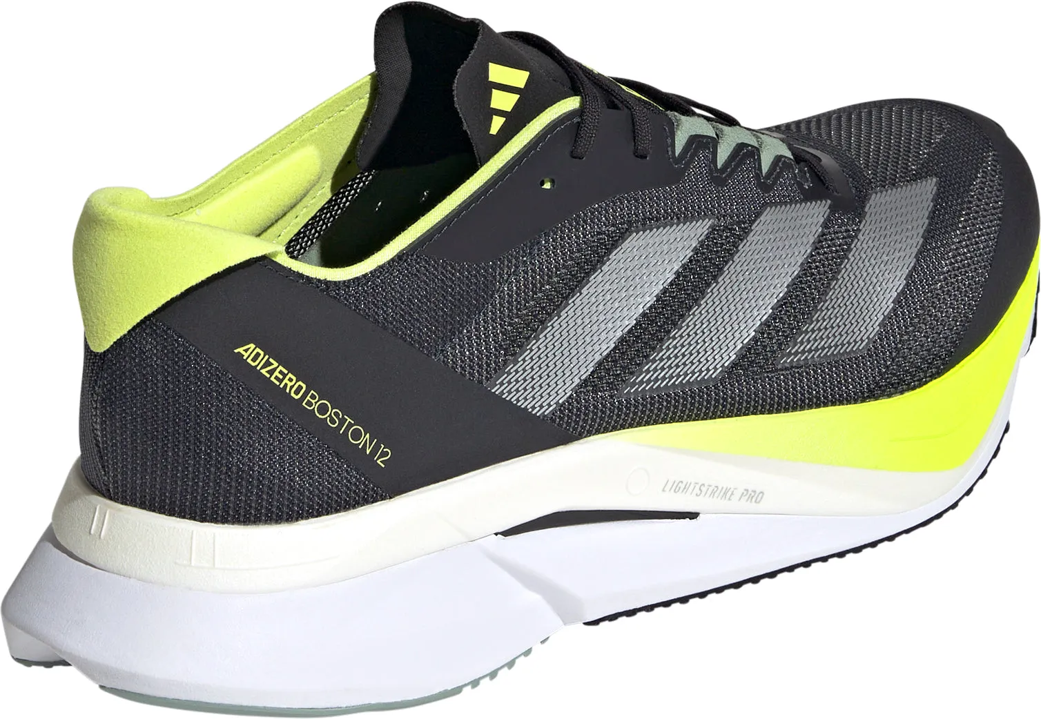 adidas Adizero Boston 12 Mens Running Shoes - Black