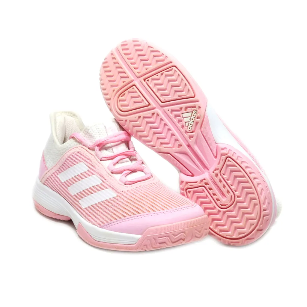 Adidas Adizero Club Sport Shoes Fabric Pink Colour For Kids