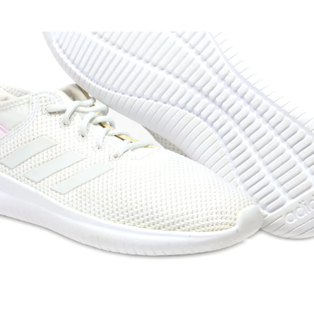 Adidas Cloudfoam Sport Shoes Leather White Colour For Women