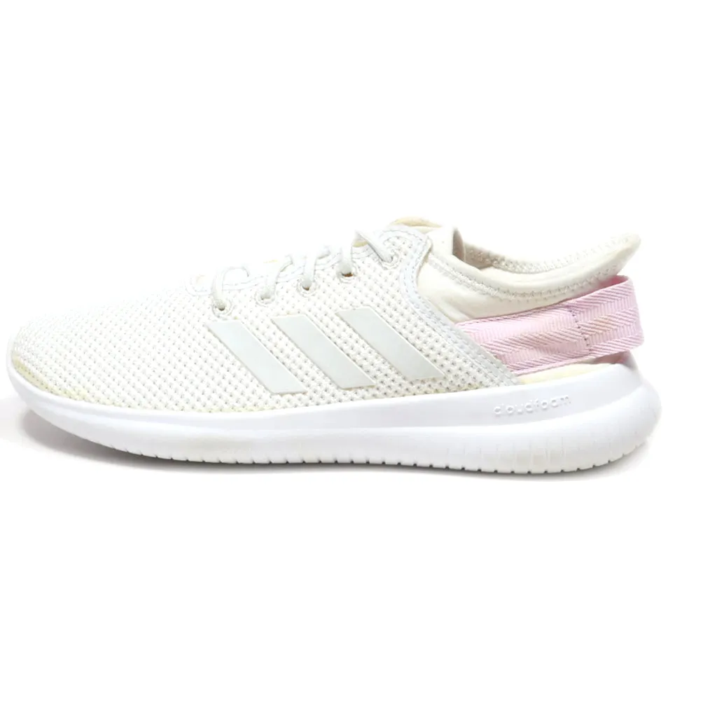 Adidas Cloudfoam Sport Shoes Leather White Colour For Women