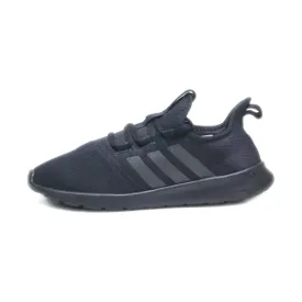 Adidas Cloudform Sport Shoes Leather Black Colour For Women