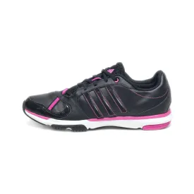 Adidas Core50 Sport Shoes Leather Black Colour For Women