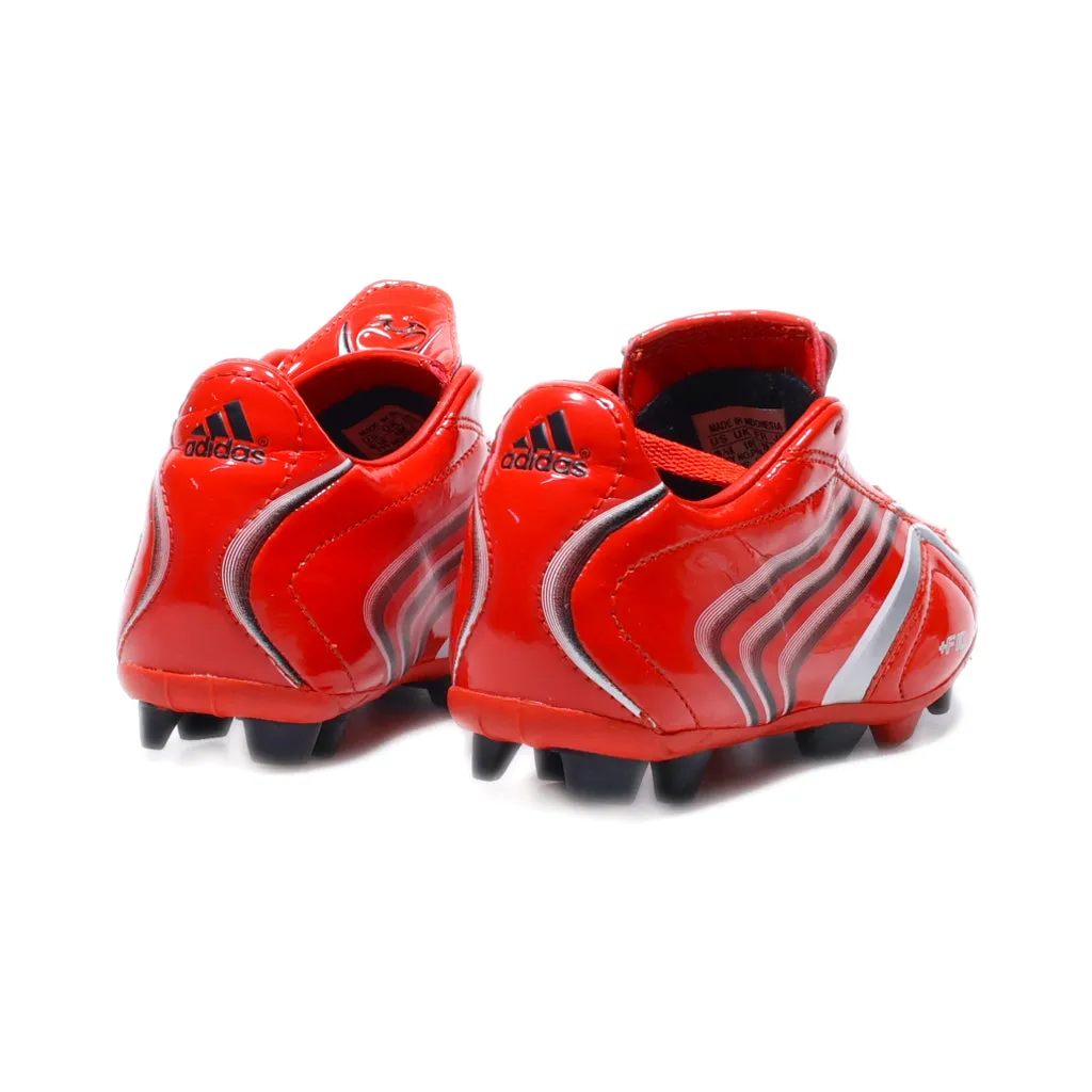 Adidas F10 Sport Shoes Leather Red Colour For Kids