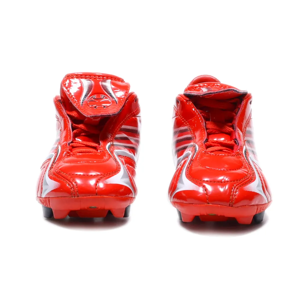 Adidas F10 Sport Shoes Leather Red Colour For Kids