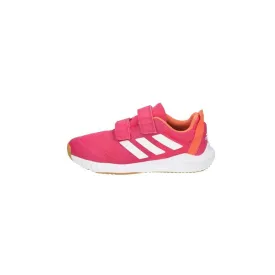 Adidas Fortagym Cf Running Sport Shoes Fabric Pink Colour For Kids