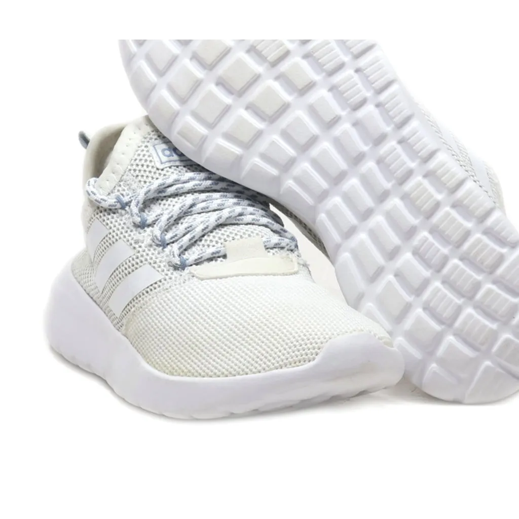 Adidas Lite Racer Sport Shoes Leather White Colour For Women