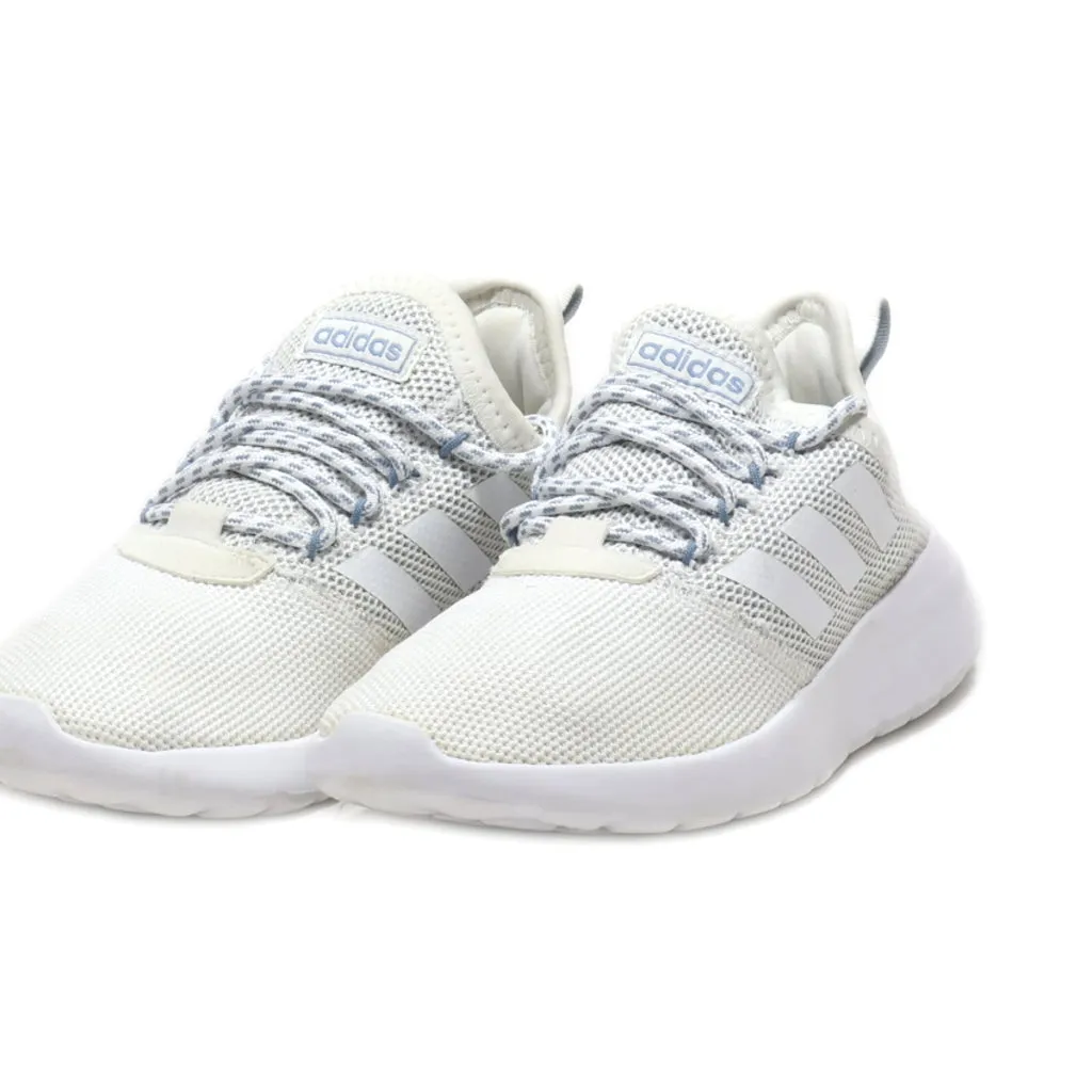 Adidas Lite Racer Sport Shoes Leather White Colour For Women