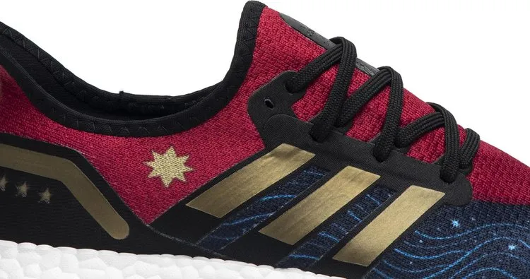 Adidas Marvel x Speedfactory AM4CM 'Captain Marvel' Sneakers, Blue