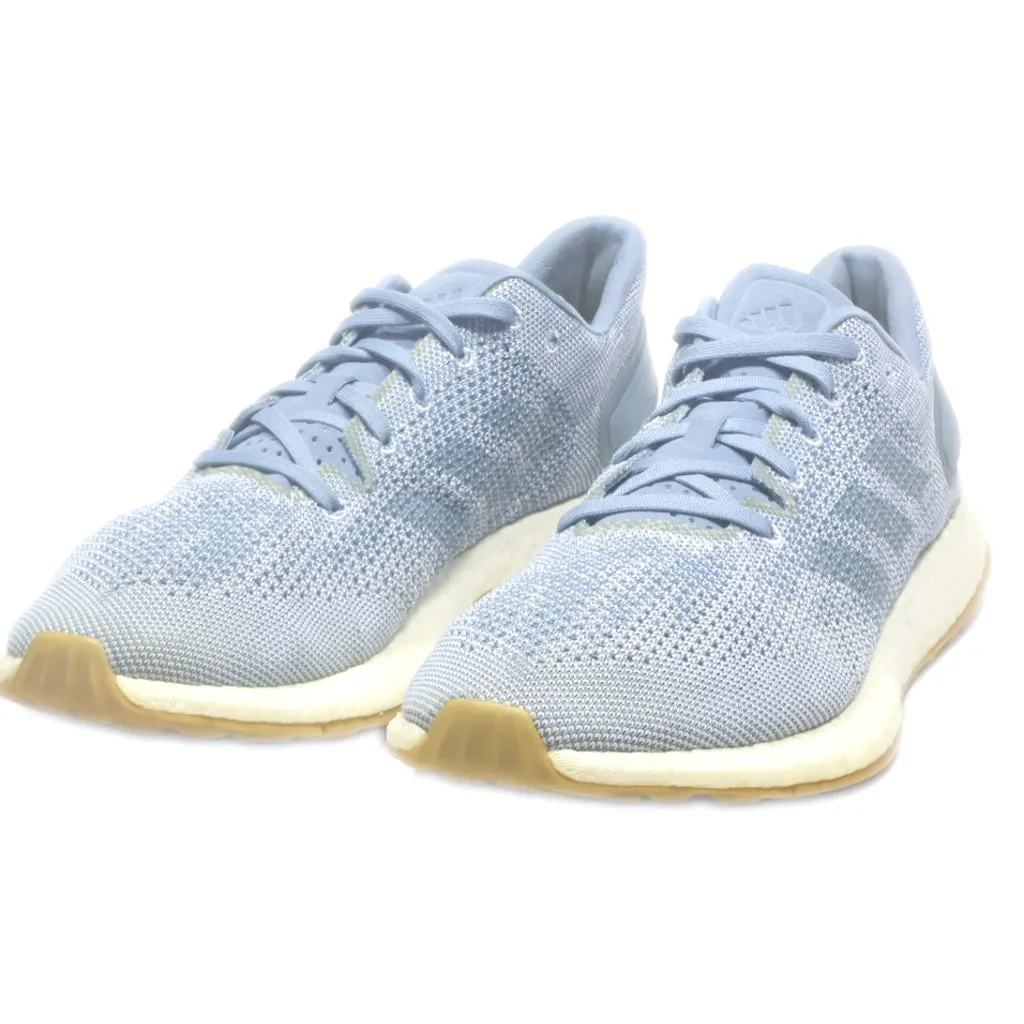 Adidas Pureboost Sport Shoes Fabric Blue Colour For Men