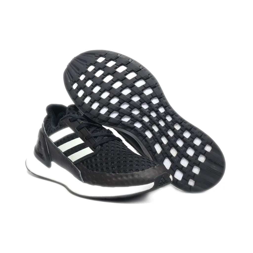 Adidas Rapidarun Sport Shoes Fabric Black Colour For Kids