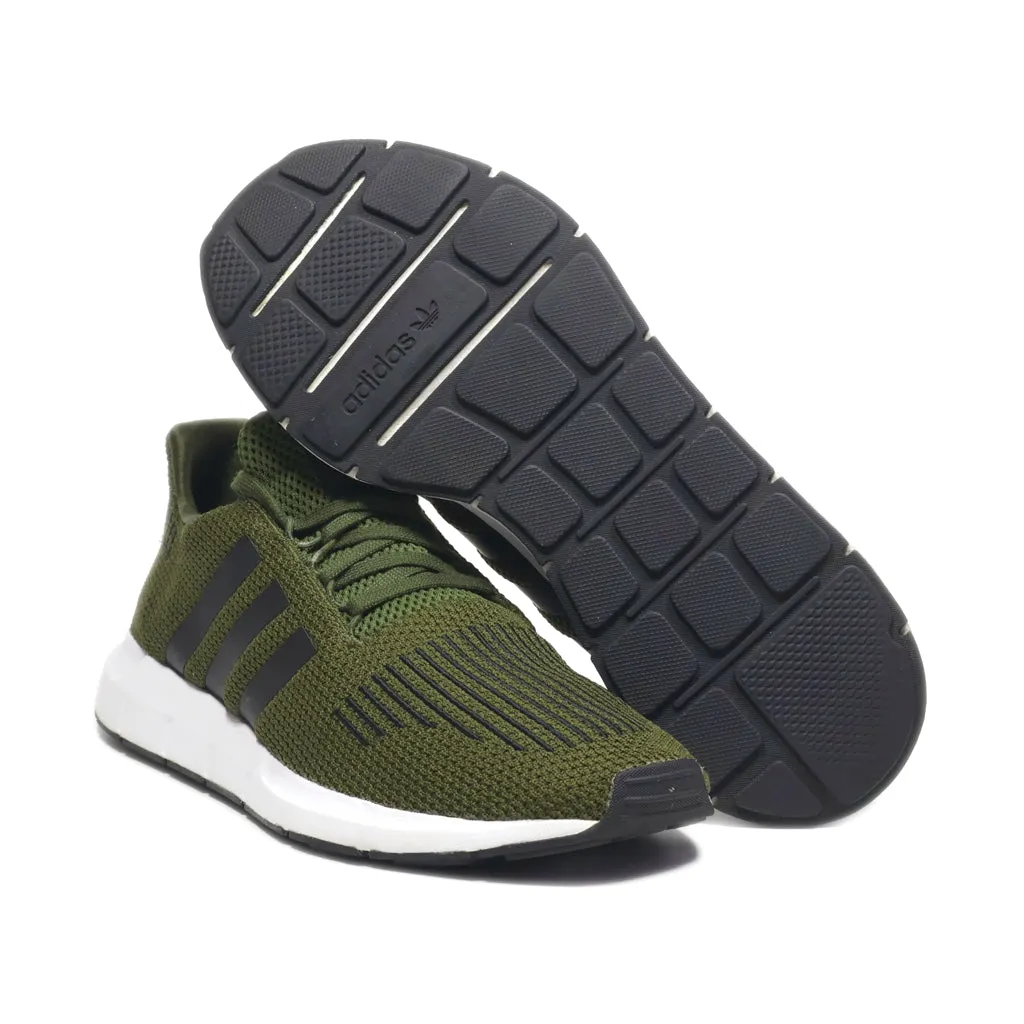 Adidas Swift Sport Shoes Fabric Green Colour For Men