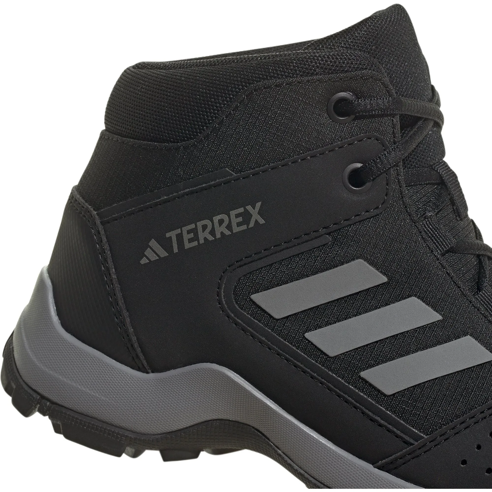 adidas Terrex HyperHiker Mid Junior Walking Boots - Black