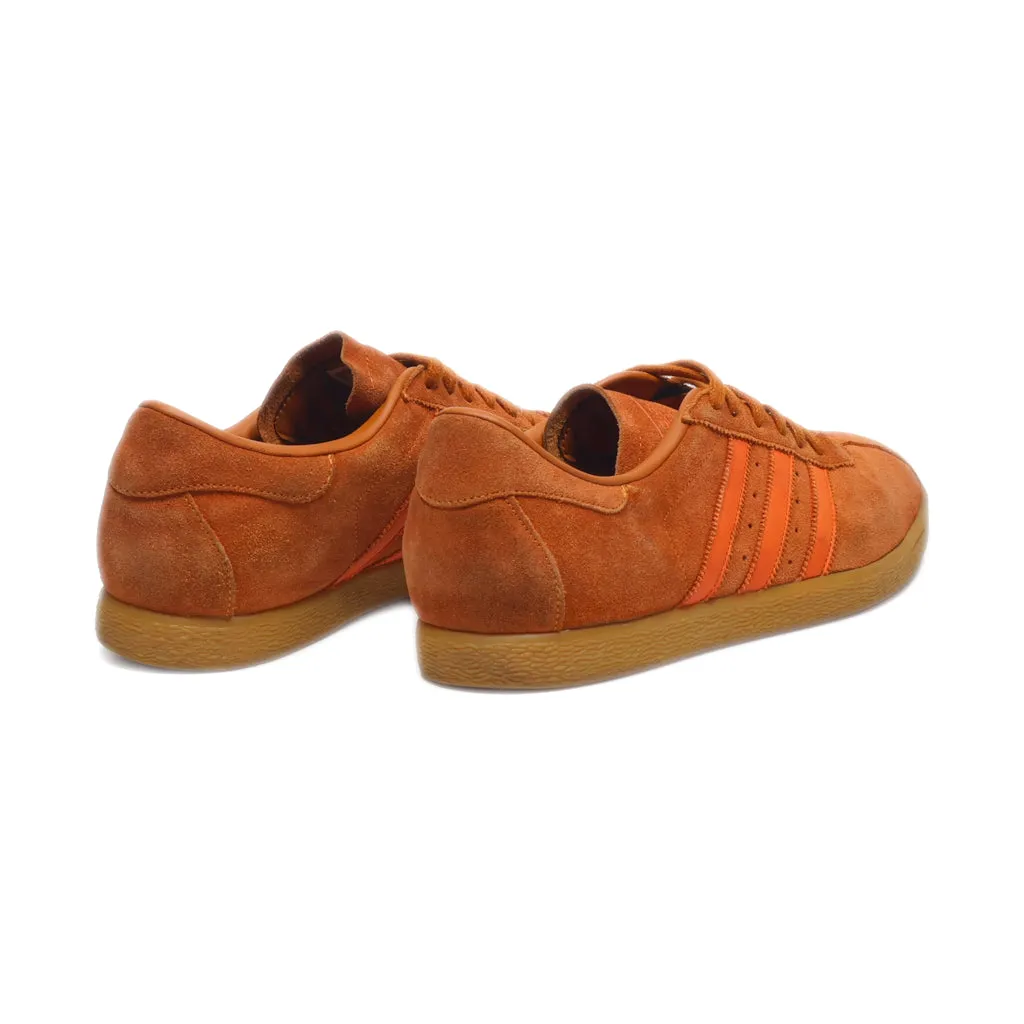 Adidas Tobacco Low-Top Sneakers Suede Orange Colour For Men