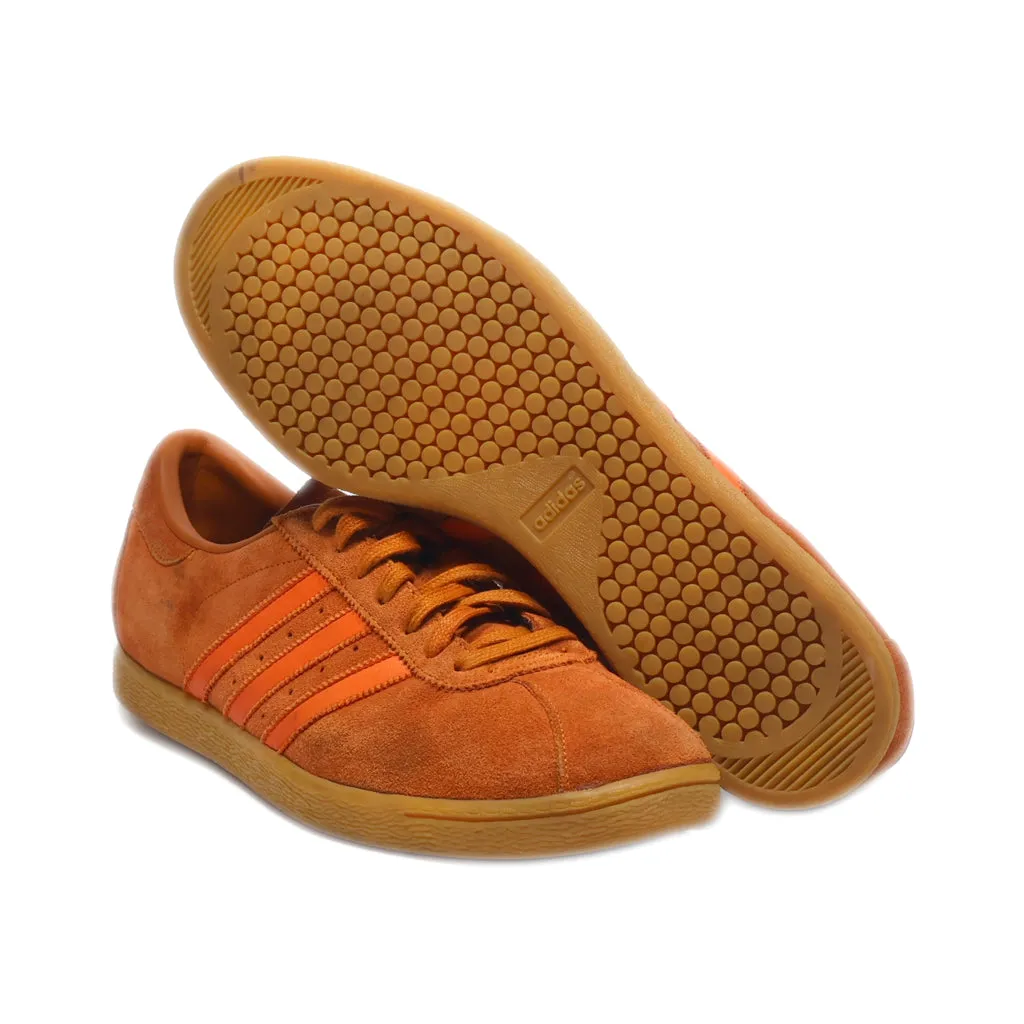 Adidas Tobacco Low-Top Sneakers Suede Orange Colour For Men