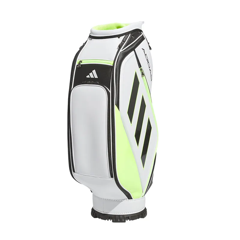 ADIDAS Tour Dynamic Cart Bag (White/Lemon/Black)