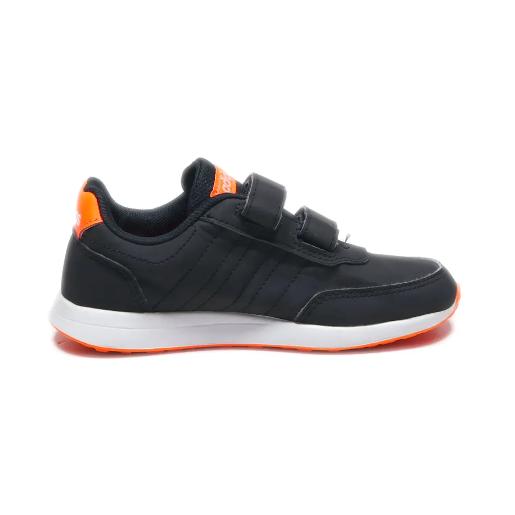 Adidas Vs Switch 2 Sport Shoes Leather Black Colour For Kids