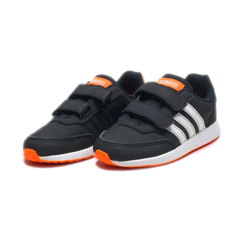 Adidas Vs Switch 2 Sport Shoes Leather Black Colour For Kids