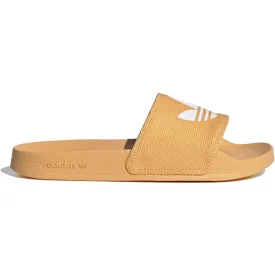 Adidas Women's Adilette Lite Slides - Hazy Orange / Cloud White