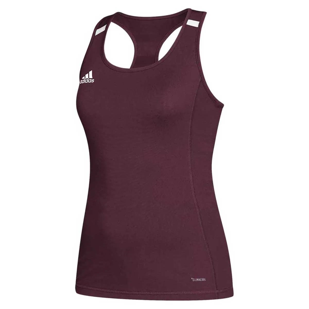 adidas Women's Maroon/White Team 19 Compression Tank