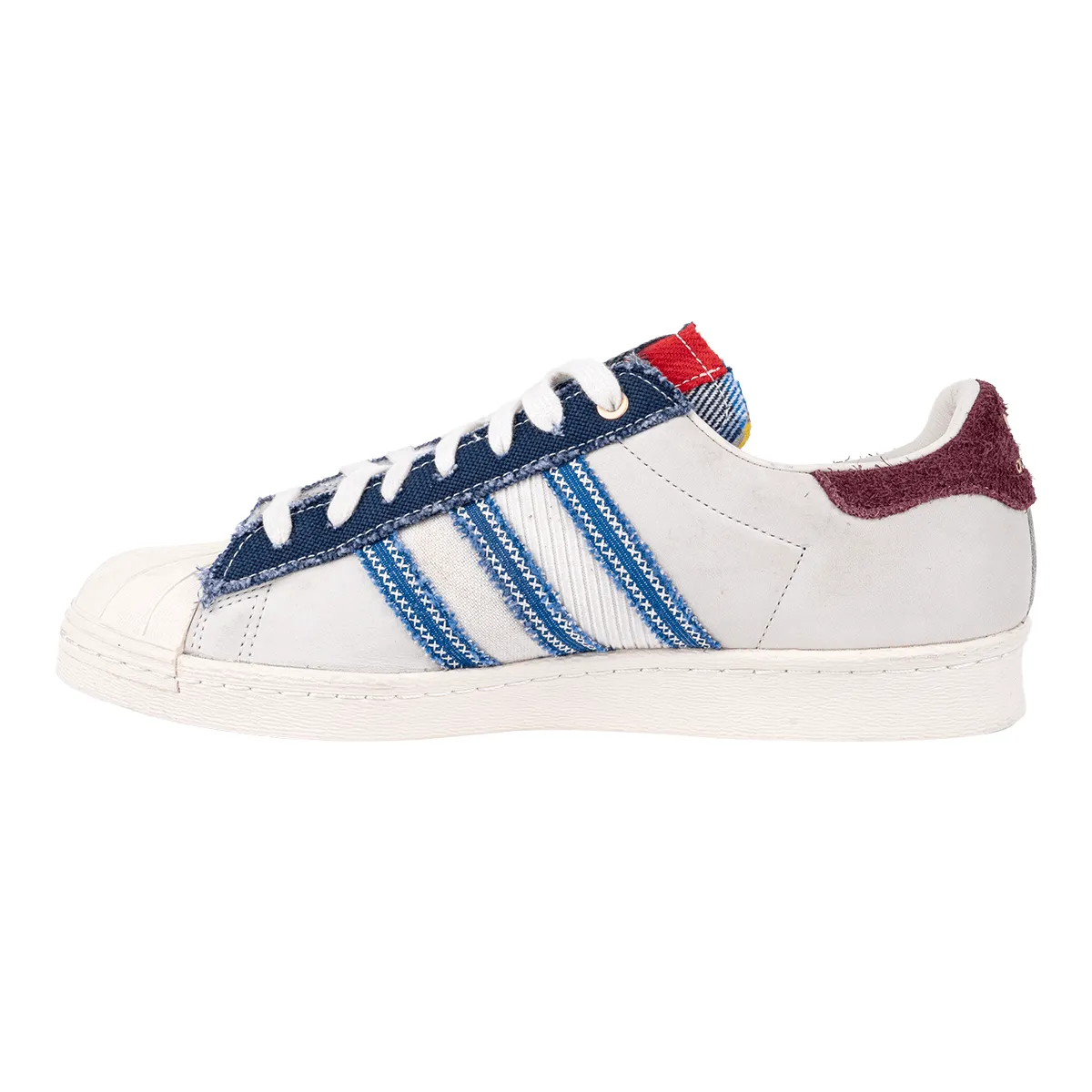 Adidas X End Superstar Low-Top Sneakers Leather White Colour For Men