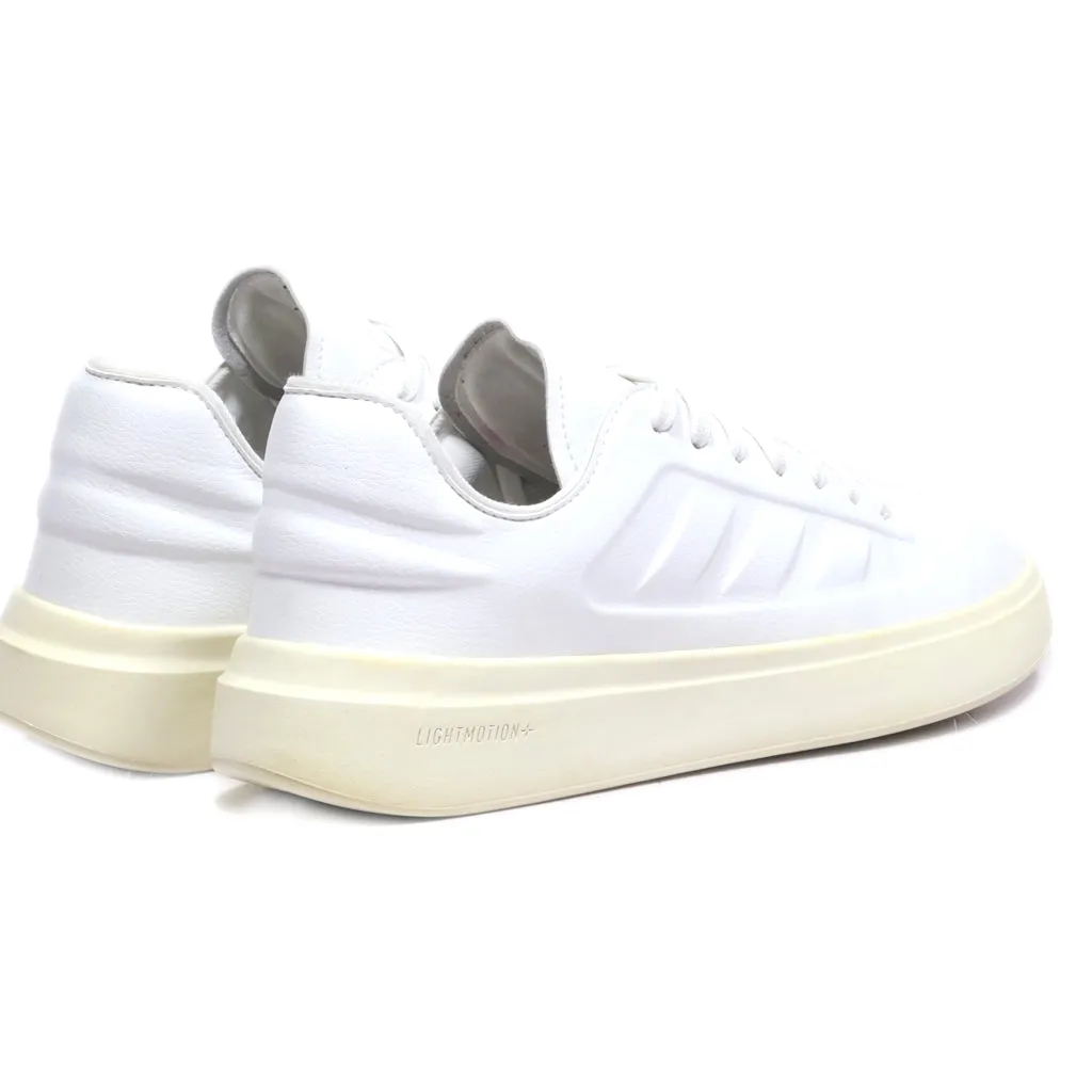 Adidas Zntasy Low-Top Sneakers Leather White Colour For Men