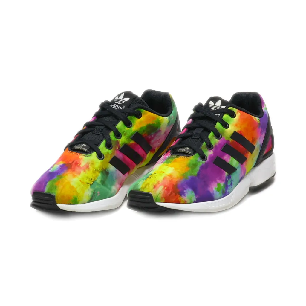 Adidas Zx Flux Sport Shoes Leather Multicolour Colour For Women