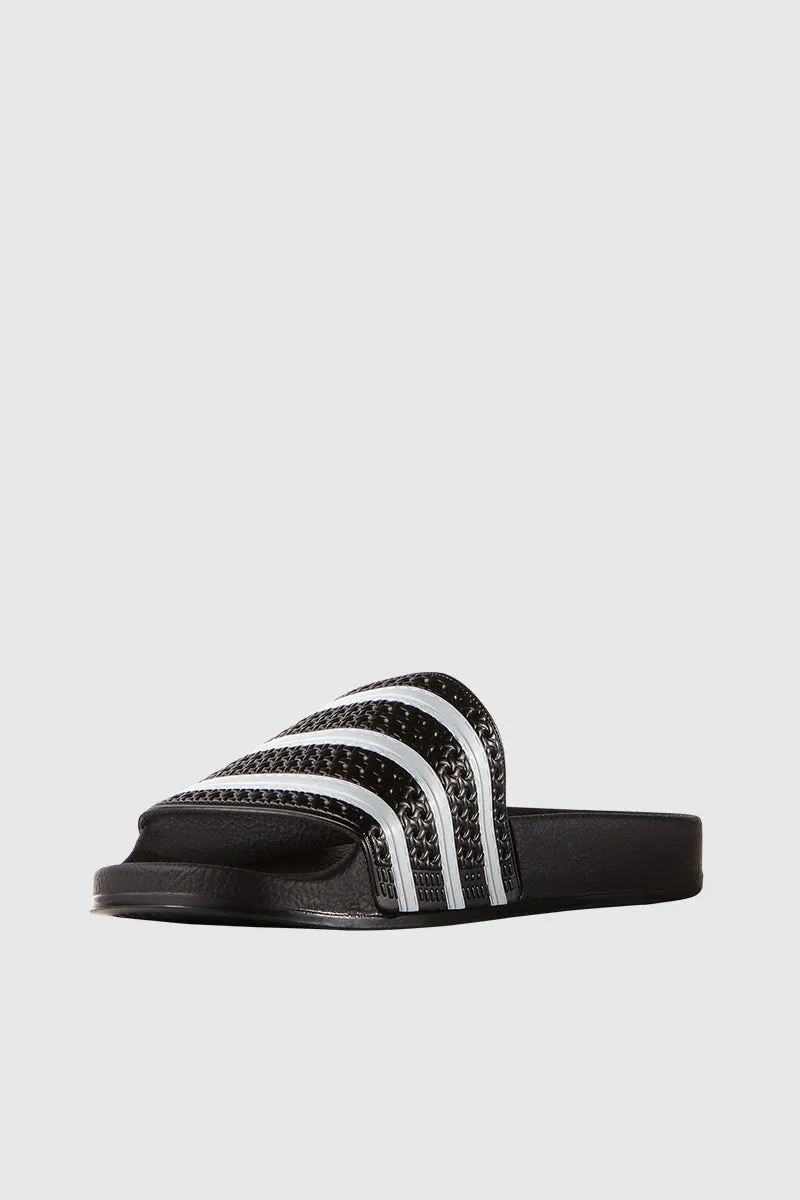 Adilette - Black/White/Black