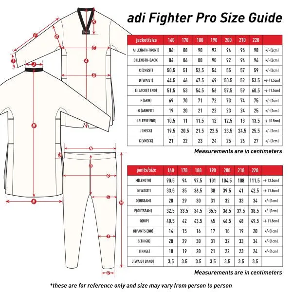 adiPRO Olympic Taekwondo Sparring Uniform