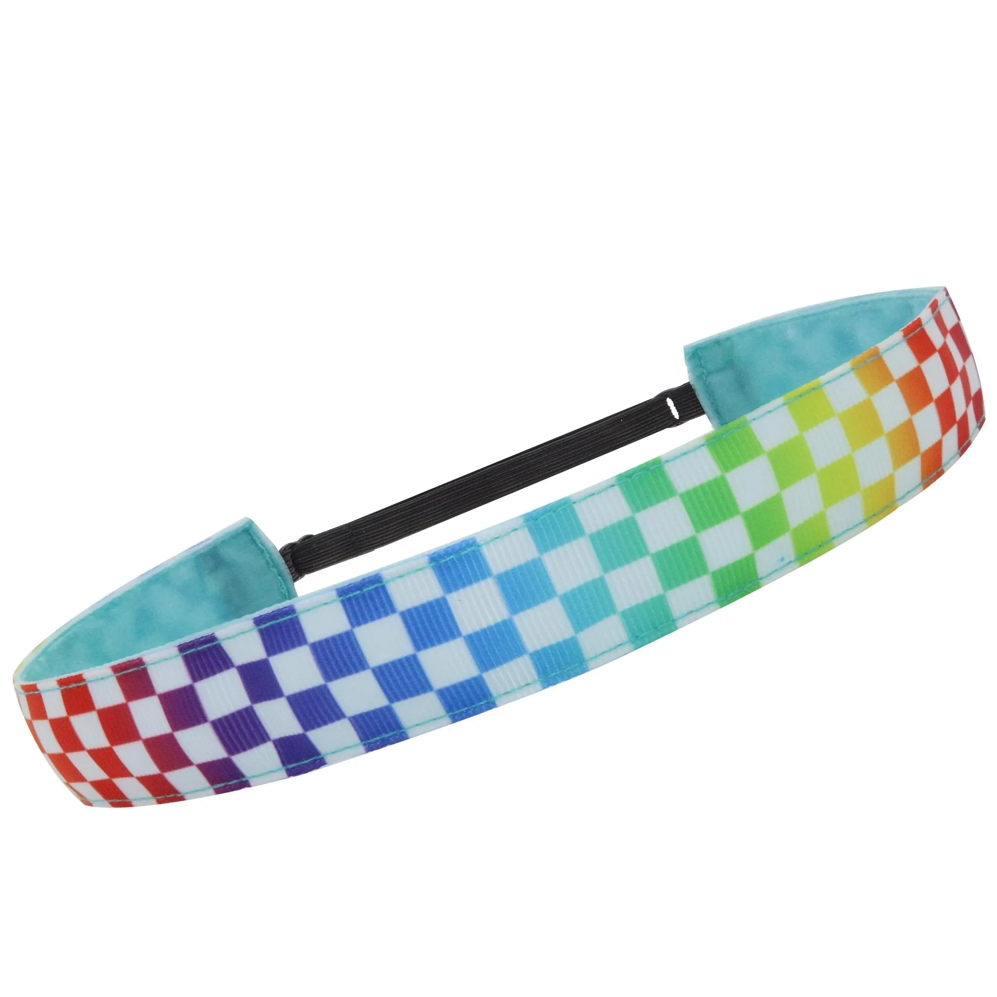 Adjustable No Slip Checkerboard Headband