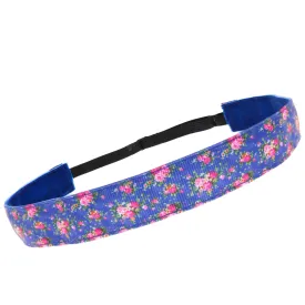 Adjustable No Slip Floral Headband