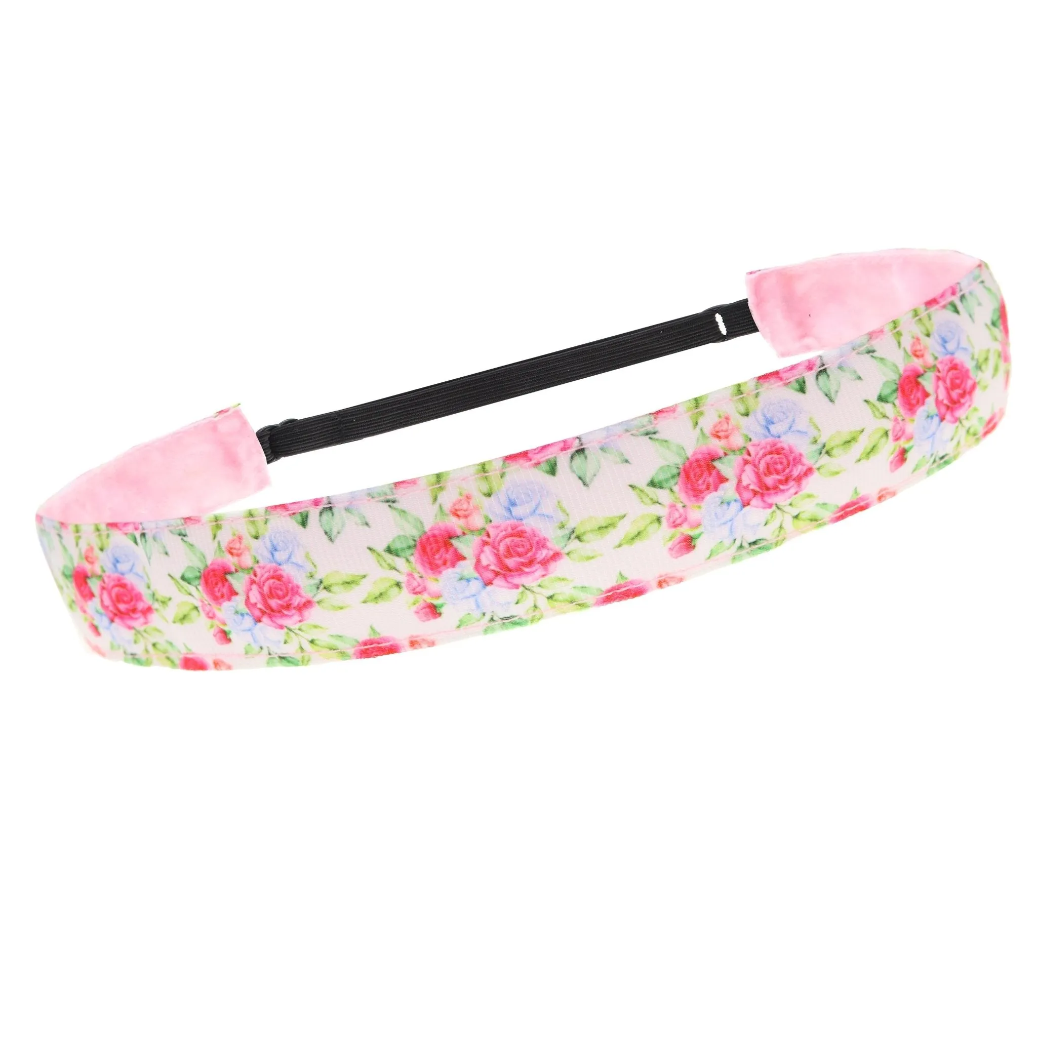 Adjustable No Slip Floral Headband