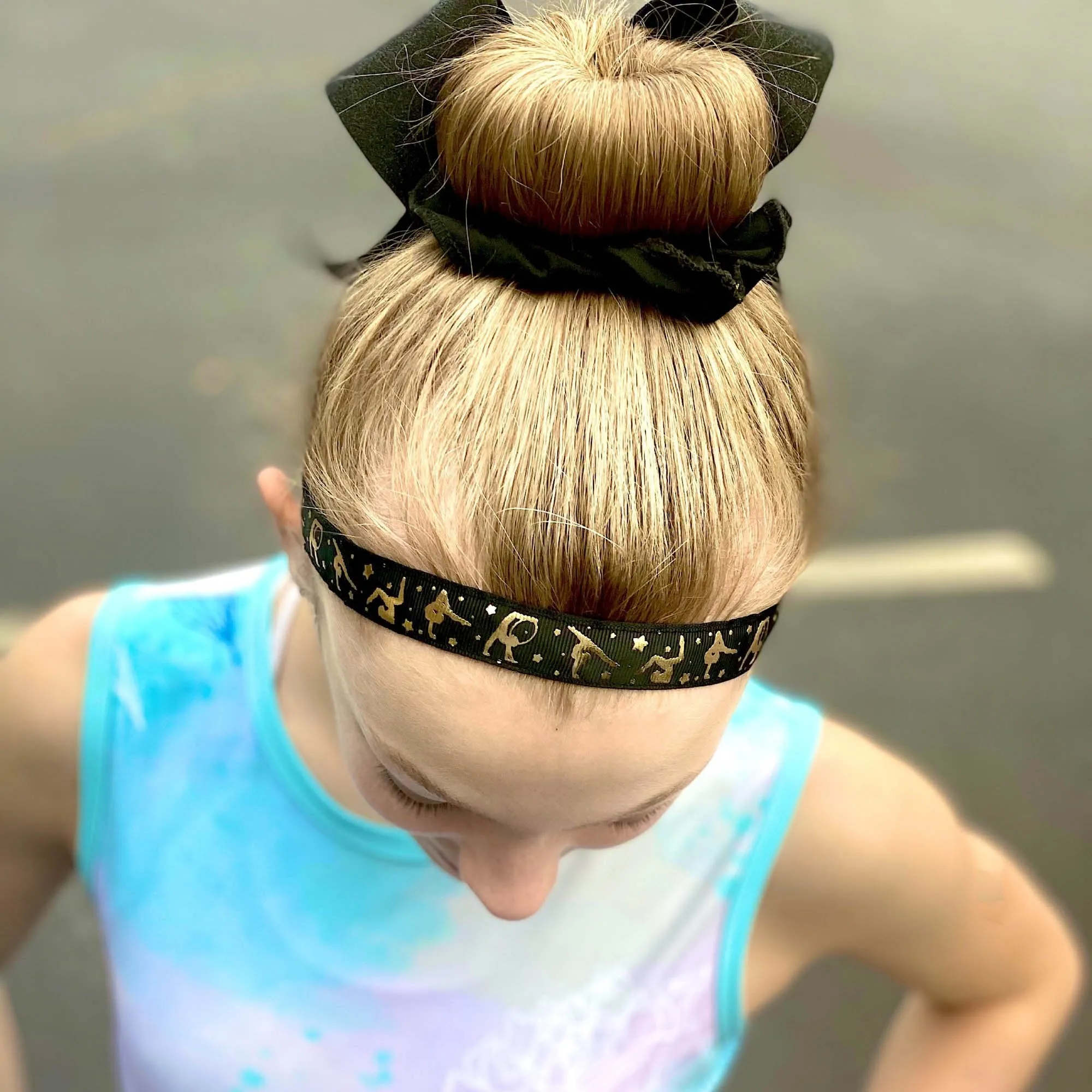 Adjustable No Slip Gymnastics Headbands - 4 Pack