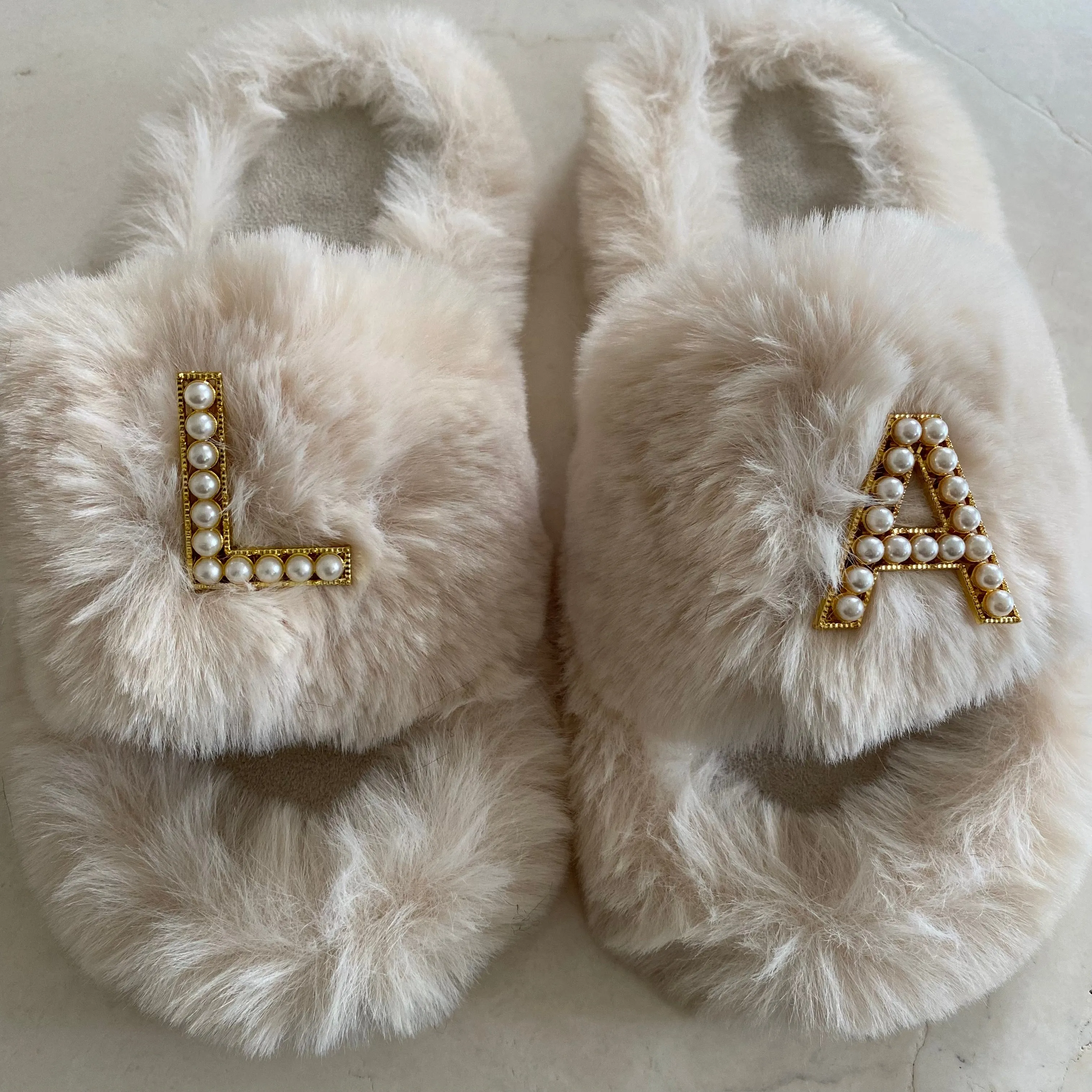 Adult Furry Slides Off White