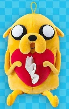 Adventure Time Taiwan Hi-Life Limited Jake the Dog Ver 15" Tissue Paper Bag Plush Doll Figure