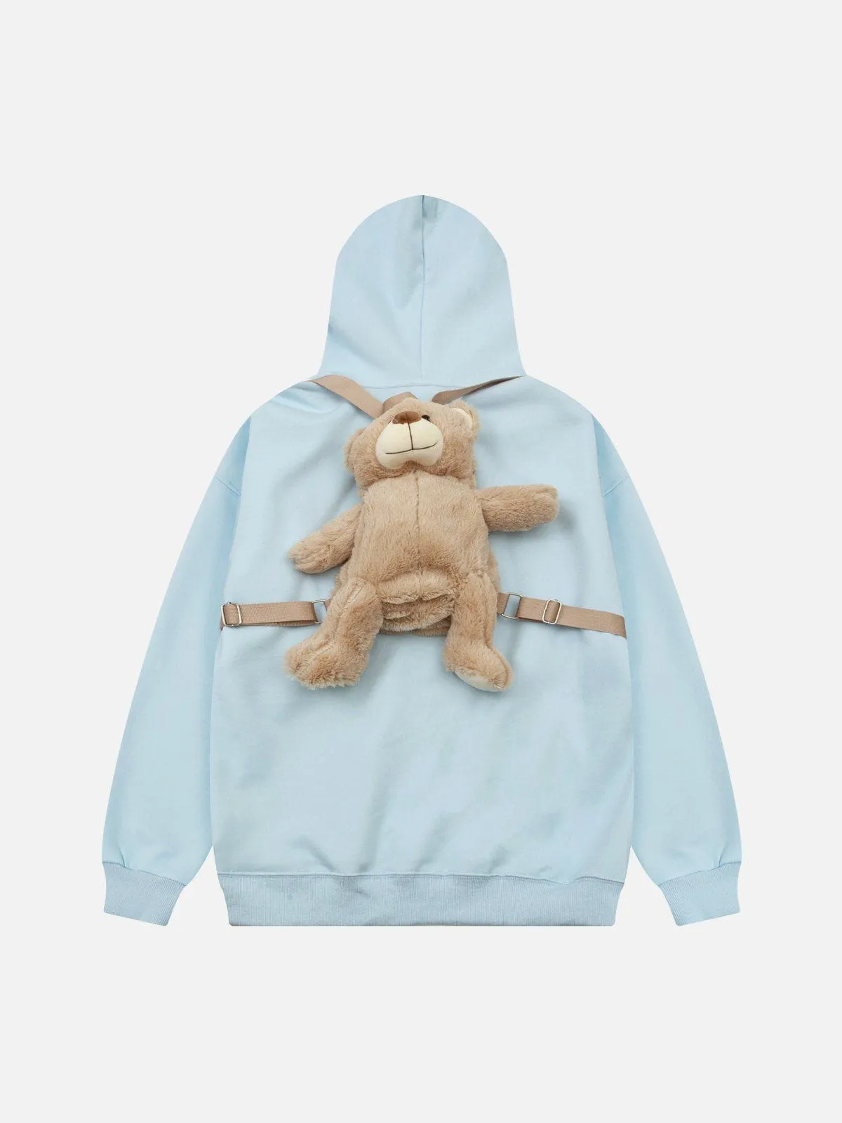 Aelfric Eden Cute Bear Bag Zip Up Hoodie