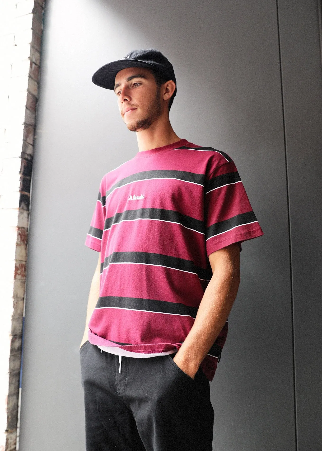 Afends Mens Port Royal - Retro Fit Tee