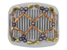 African Butterfly Hair Comb - Ndalena Gray 11